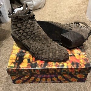 Jeffrey Campbell Suede Booties